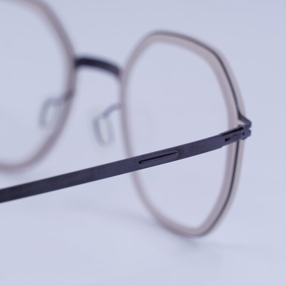 Ic! Berline RAJA D0094H 301 Eyeglasses Aubergine Ice Tea Matte 48mm Round Frame - Picture 10 of 11